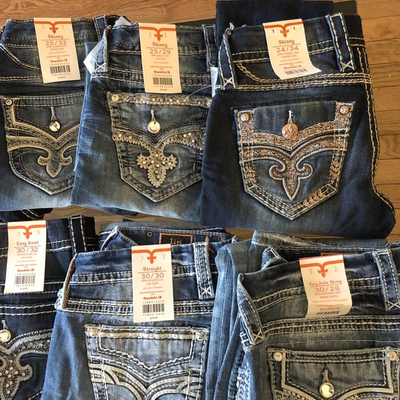 ROCK REVIVAL JEANS SZ 25-33 ALL NWT!!! - Picture 6 of 8